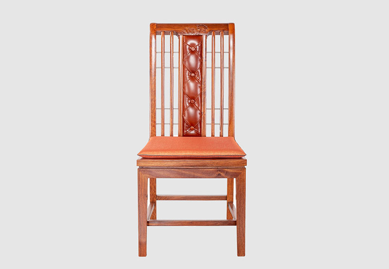 梧州芙蓉榭中式实木餐椅效果图