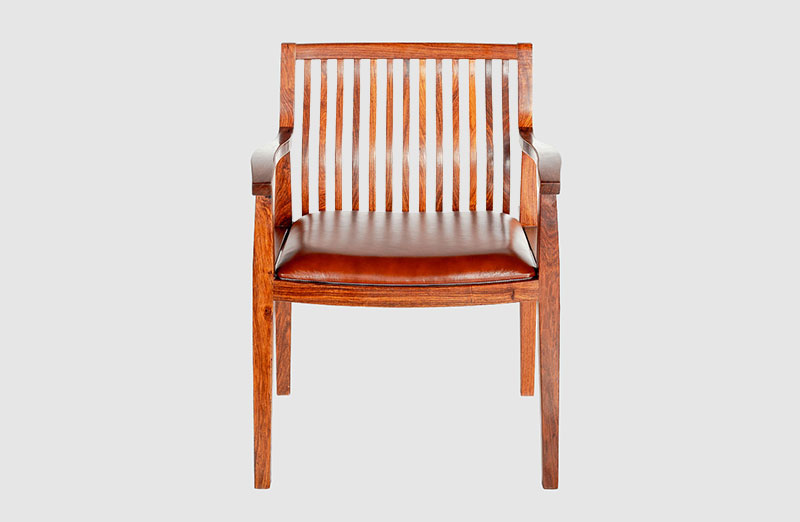 梧州中式实木大方椅家具效果图