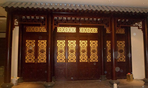 梧州传统仿古门窗浮雕技术制作方法